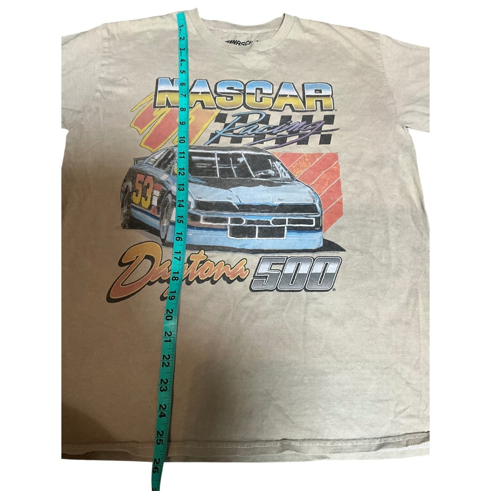 NASCAR Daytona 500 T-Shirt Racing Graphic Tee Mens Medium Short Sleeve - Picture 3 of 4